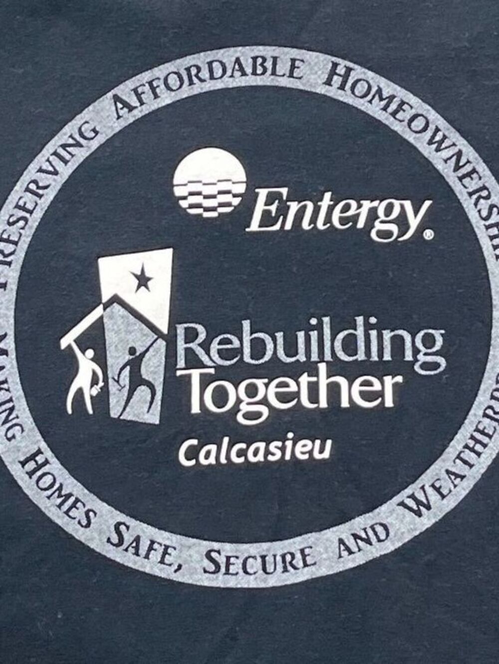 Entergy Calcasieu Rebuild Together Preowned XL T-shirt